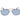 Polaroid Gray Metal Sunglasses