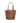 Staud Brown Calf Leather Bos Taurus Shoulder Bag
