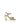 Valentino Garavani Gold Calf Leather Bos Taurus Platform Sandals