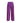 Sara Roka Purple Silk Casual Pants