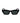 Longchamp Black Acetate Sunglasses