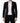 Dolce & Gabbana Black Polyester 2 Buttons Men Suit Jacket