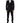 Dolce & Gabbana Black Wool 2 Buttons Formal 3 Piece Men Suit