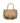 Mario Valentino Beige Polyurethane Women's Bag with Handles and Shoulder Strap
