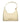 Mario Valentino Beige Polyurethane Women's Bag with Adjustable Shoulder Strap