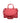 Mario Valentino Rosso Poliuretano Donna Bag With Handles and Protective Features