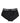 Dolce & Gabbana Black Logo Waistband Coulotte Panty Underwear