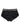 Dolce & Gabbana Black Logo Waistband Coulotte Panty Underwear
