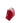Baldinini Trend Red Leather Women Shoulder Bag