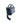 Baldinini Trend Blue Leather Women Handbag