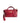 Baldinini Trend Red Leather Women Handbag
