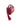 Baldinini Trend Red Leather Women Handbag