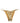 Dolce & Gabbana Gold-Tone Polyester Bikini Bottom Logo Swimwear
