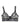Dolce & Gabbana Silver Sequined Triangle Soft Cup Bra Underwear