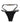 Dolce & Gabbana Black Crystal Embellished Bikini Bottom Swimwear