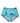 Dolce & Gabbana Blue Silk Blend High Waist Girdle Panty Underwear