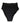 Dolce & Gabbana Black Logo Waistband High Brief Underwear