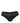 Dolce & Gabbana Black Silk Stretch Mid Waist Brief Panty Underwear