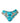 Dolce & Gabbana Blue Silk Satin Floral Lace Panty Brief Underwear