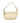 Mario Valentino Beige Polyurethane Women's Bag With Adjustable Shoulder Strap
