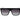Fila Black Plastic Sunglasses