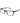 Fila Black Aluminum Glasses (Frames)