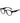 Fila Black Plastic Glasses (Frames)