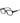 Fila Black Cellulose Acetate Glasses (Frames)
