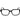Fila Black Cellulose Acetate Glasses (Frames)