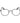 Fila Black Stainless Steel Glasses (Frames)