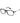 Fila Black Metal Glasses (Frames)