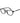 Fila Black Plastic Glasses (Frames)
