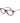 Lozza Brown Metal Glasses (Frames)