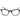 Lozza Black Metal Glasses (Frames)