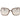 Max Mara Brown Metal Sunglasses