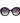 Max Mara Black Acetate Sunglasses