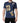 Dolce & Gabbana Navy Blue Cotton Graphic Crew Neck T-shirt