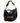 Balmain Black Leather Shoulder Bag