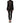 Dolce & Gabbana Black Nylon Sheer Turtleneck Jumpsuit Dress