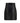 Fiorucci Black Lamb Leather Mini Skirt