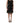 Dolce & Gabbana Black Sleeveless Floral Bead Embellishments Dress