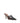 Amina Muaddi Black Calf Leather Bos Taurus Mules