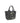 Ganni Gray Recycled Cotton Shoulder Bag
