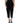 Dolce & Gabbana Black Wool High Waist Cropped Trouser Pants