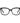 Carolina Herrera Black Acetate Glasses (Frames)