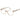 David Beckham Gold Plastic Glasses (Frames)
