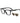 Love Moschino Black Acetate Glasses (Frames)
