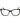 Victoria Beckham Black Metal Glasses (Frames)