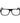Adidas Black Plastic Glasses (Frames)