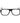 Adidas Black Plastic Glasses (Frames)